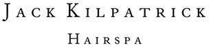 Jack Kilpatrick Hairspa, Canterbury, busines logo